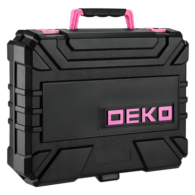 DEKO 126 Piece Power Tool Combo Set with Cordless Drill - Smarsty