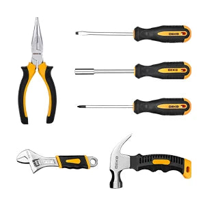 DEKO 126 Piece Power Tool Combo Set with Cordless Drill - Smarsty