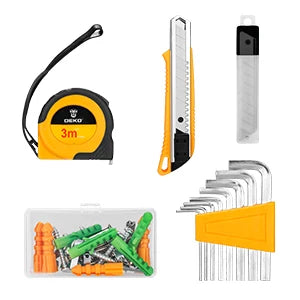DEKO 126 Piece Power Tool Combo Set with Cordless Drill - Smarsty