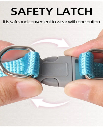 Reflective Dog Harness Leash Set for Outdoor Safety - Smarsty