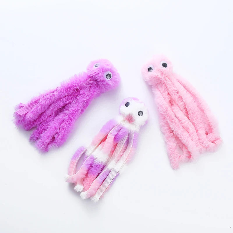 Cute Plush Octopus Cat Toy for Interactive Play - Smarsty