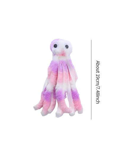 Cute Plush Octopus Cat Toy for Interactive Play - Smarsty