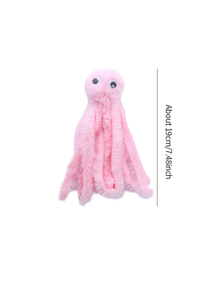 Cute Plush Octopus Cat Toy for Interactive Play - Smarsty
