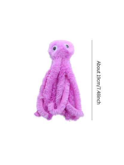 Cute Plush Octopus Cat Toy for Interactive Play - Smarsty
