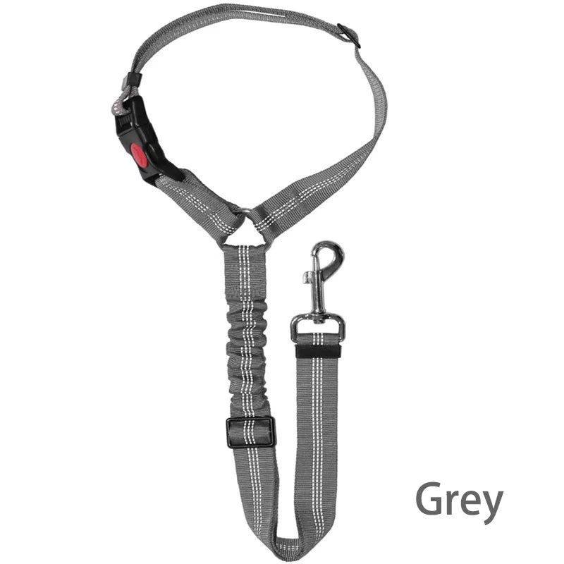 Adjustable Two-in-One Dog Harness Leash with Safety Belt - Smarsty