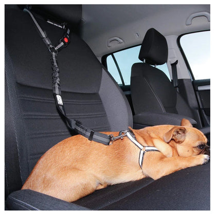 Adjustable Two-in-One Dog Harness Leash with Safety Belt - Smarsty