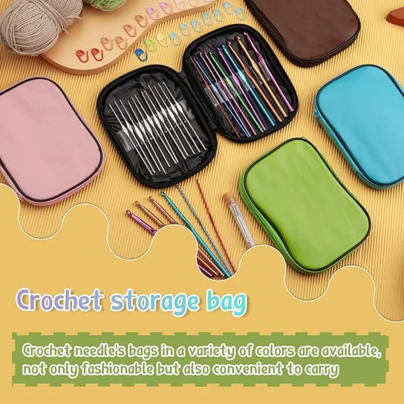 54 Piece Crochet Needles Set with Storage Case - Smarsty
