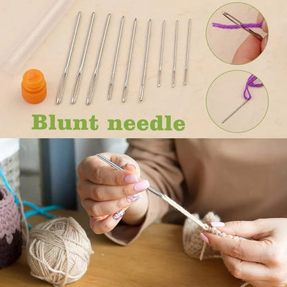 54 Piece Crochet Needles Set with Storage Case - Smarsty