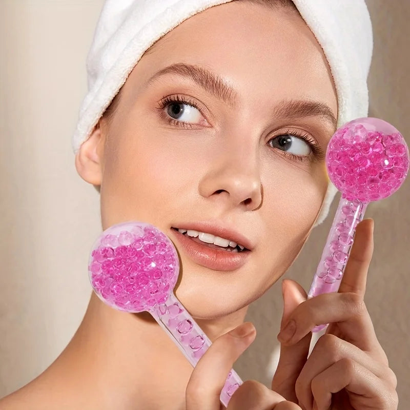 Cooling LCE Globes for Facial Massage and Puffiness Relief - Smarsty