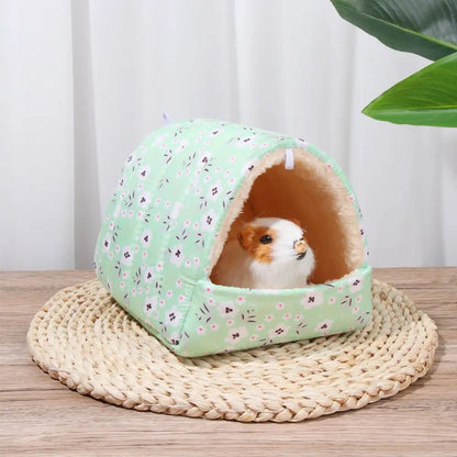 Soft Fleece Hamster House Warm Sleeping Bed - Smarsty
