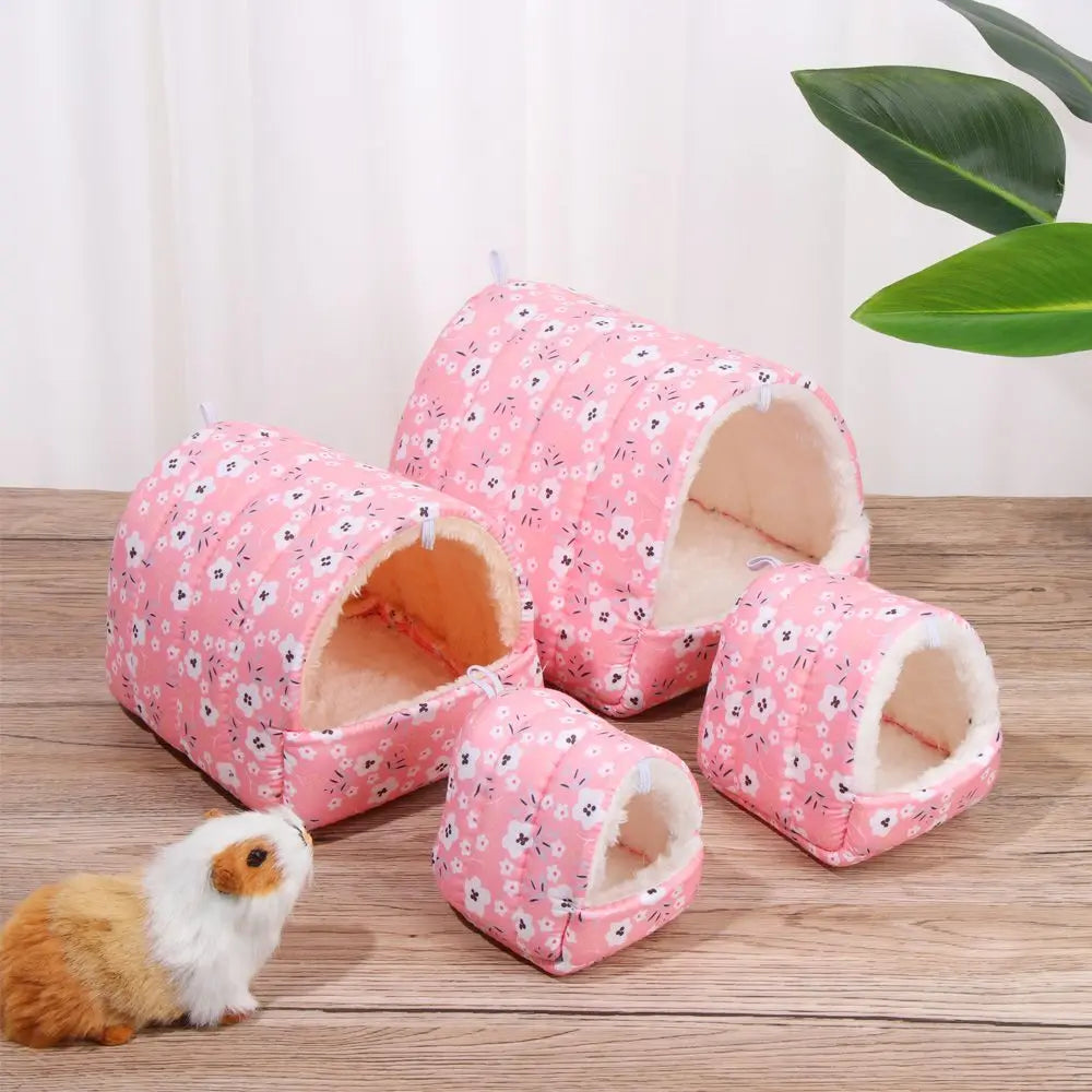 Soft Fleece Hamster House Warm Sleeping Bed - Smarsty