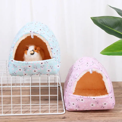 Soft Fleece Hamster House Warm Sleeping Bed - Smarsty
