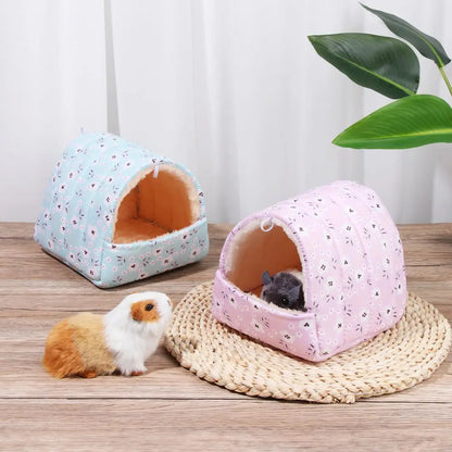 Soft Fleece Hamster House Warm Sleeping Bed - Smarsty