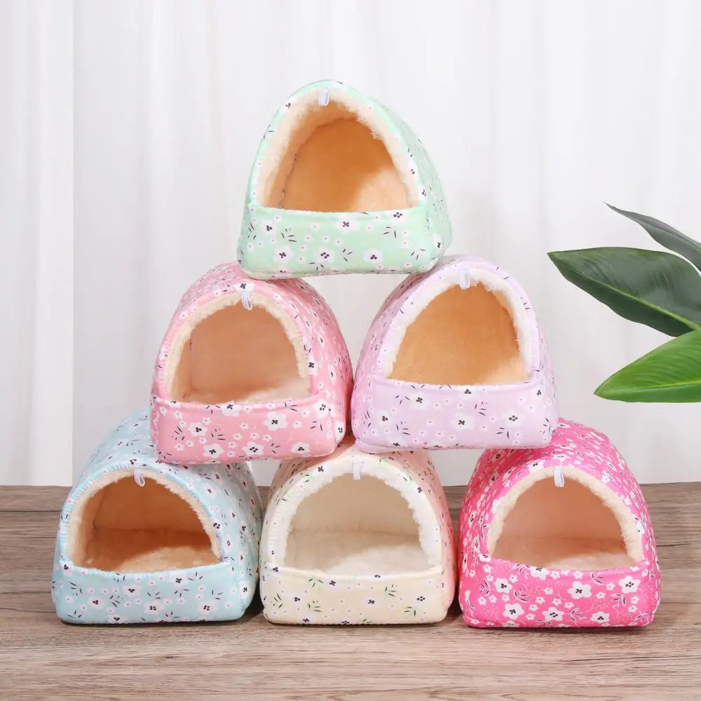 Soft Fleece Hamster House Warm Sleeping Bed - Smarsty