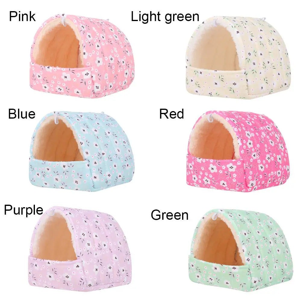 Soft Fleece Hamster House Warm Sleeping Bed - Smarsty