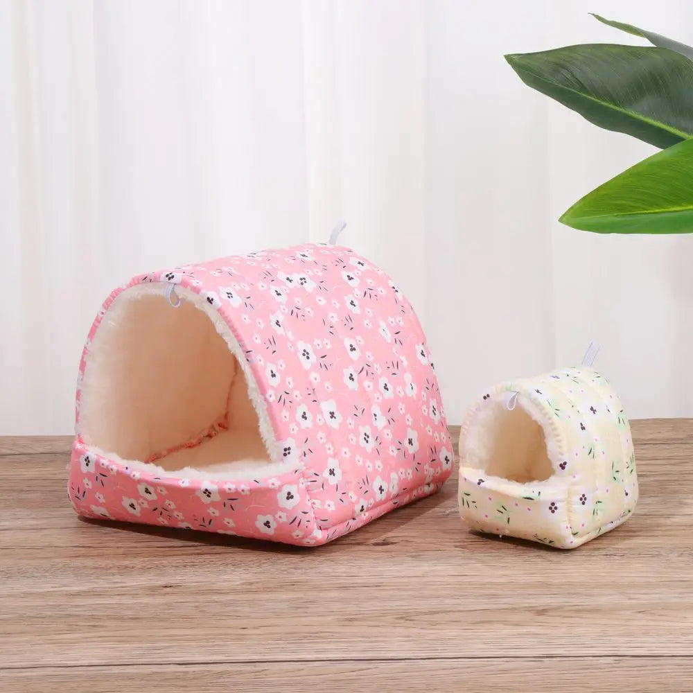 Soft Fleece Hamster House Warm Sleeping Bed - Smarsty