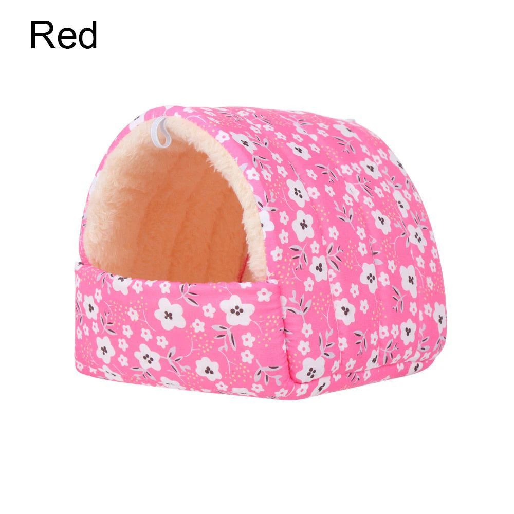 Soft Fleece Hamster House Warm Sleeping Bed - Smarsty