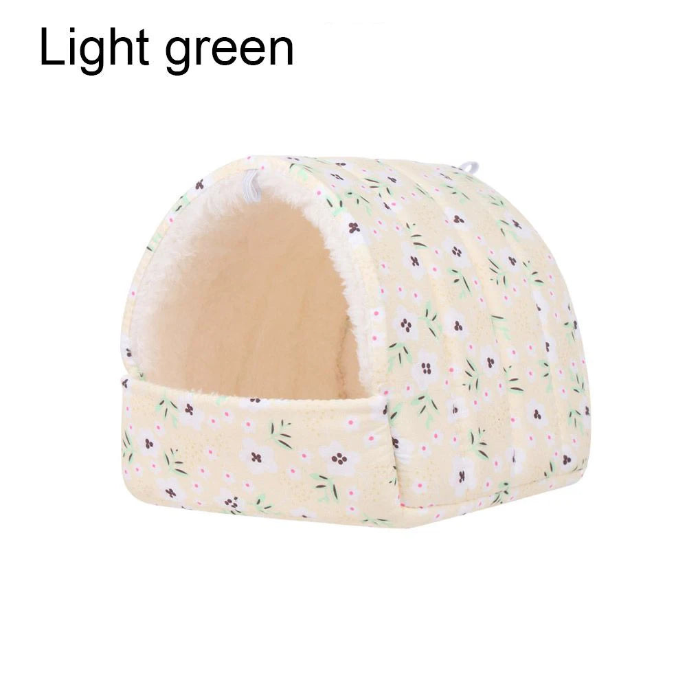 Soft Fleece Hamster House Warm Sleeping Bed - Smarsty