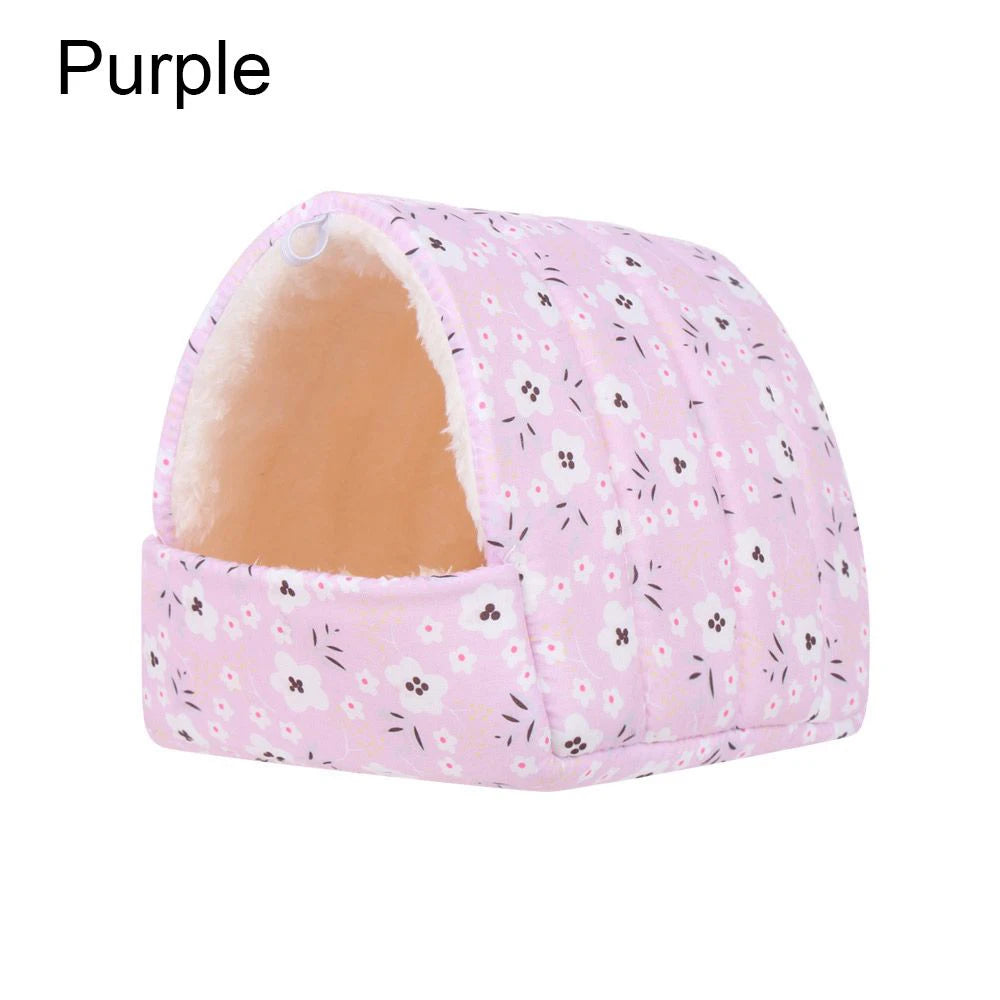 Soft Fleece Hamster House Warm Sleeping Bed - Smarsty