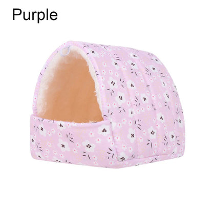 Soft Fleece Hamster House Warm Sleeping Bed - Smarsty