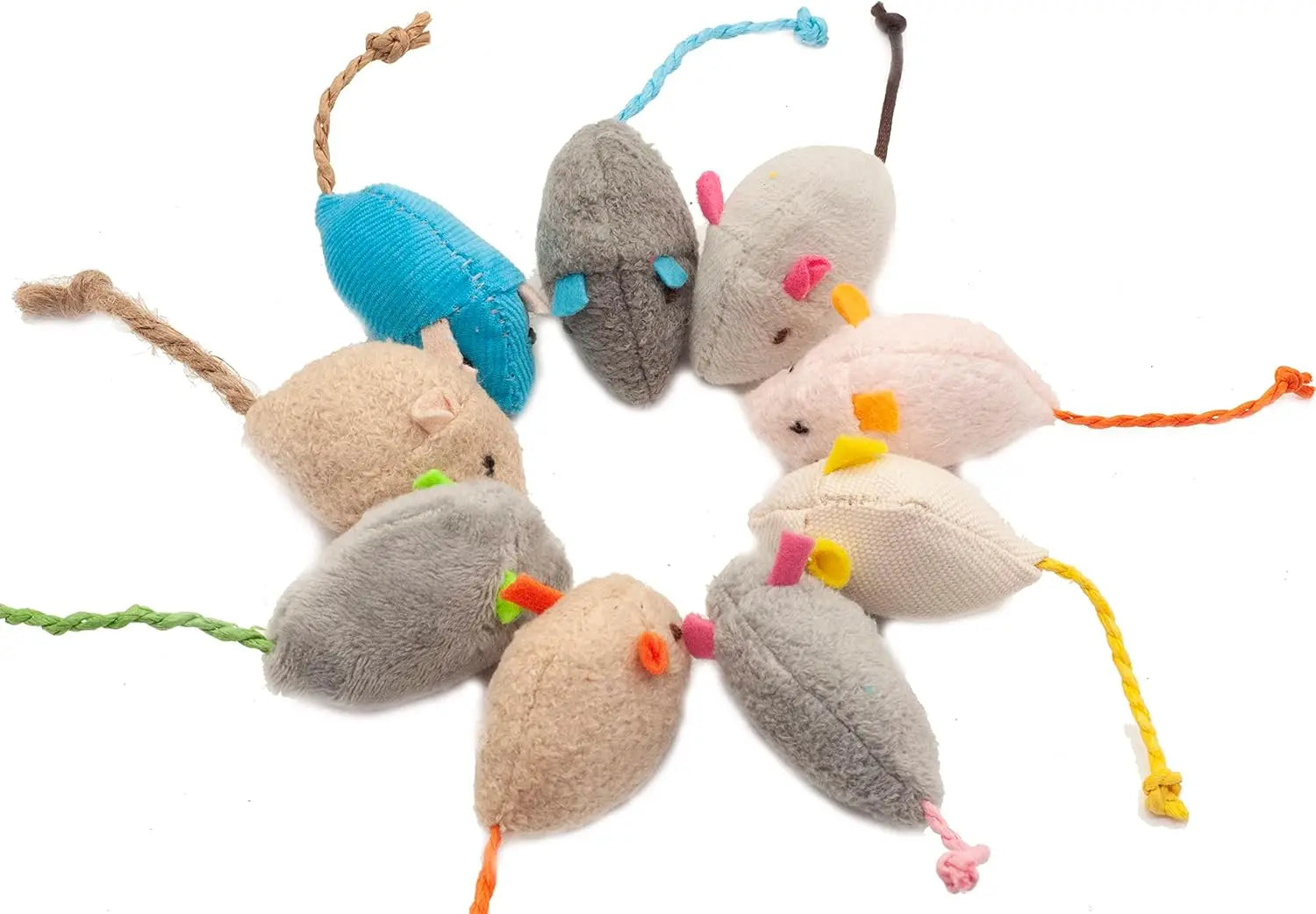 Interactive Catnip Mice Toys for Indoor Cats - Smarsty