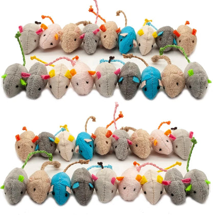 Interactive Catnip Mice Toys for Indoor Cats - Smarsty