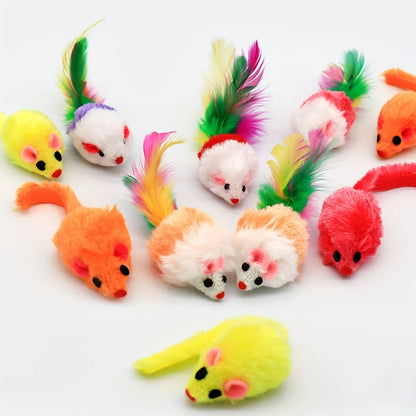 Interactive Catnip Mice Toys for Indoor Cats - Smarsty