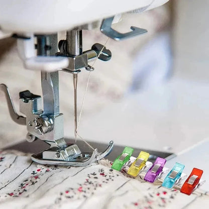 Colorful Multipurpose Sewing Clips for Crafting and Knitting - Smarsty