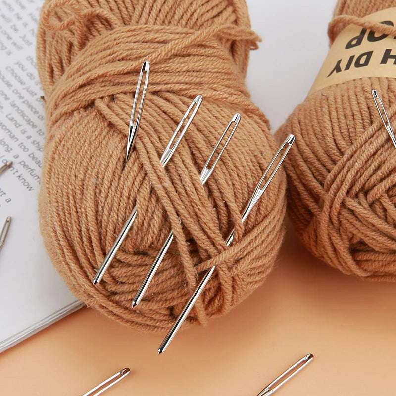 Large Eye Blunt Yarn Needles and Crochet Tools Set - Smarsty