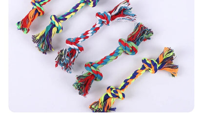 Durable Bite-Resistant Cotton Rope Dog Chew Toy - Smarsty