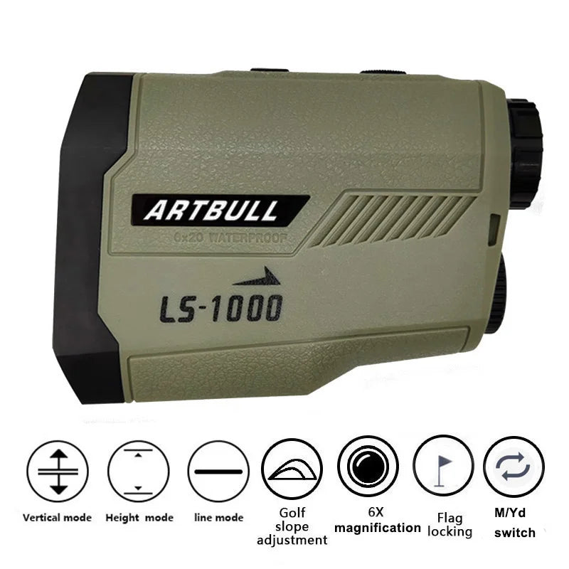 ARTBULL Laser Rangefinder for Hunting and Golf Accuracy - Smarsty