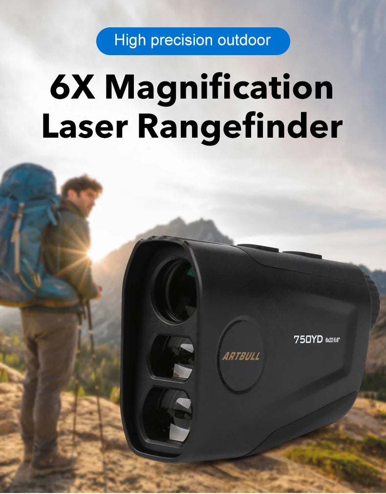 ARTBULL Laser Rangefinder for Hunting and Golf Accuracy - Smarsty