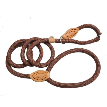 Heavy Duty Dog Leash Adjustable Braided Rope Lead - Smarsty