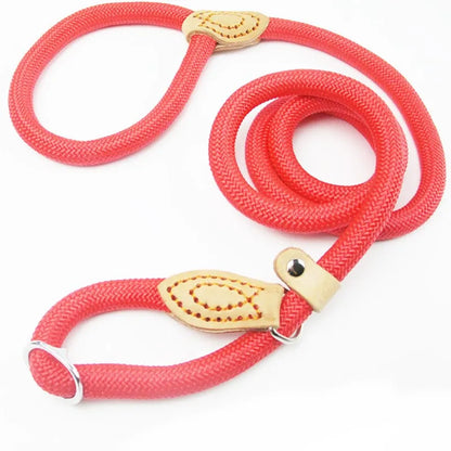 Heavy Duty Dog Leash Adjustable Braided Rope Lead - Smarsty
