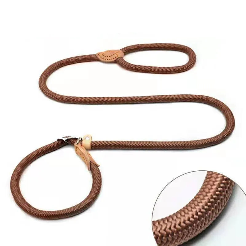 Heavy Duty Dog Leash Adjustable Braided Rope Lead - Smarsty