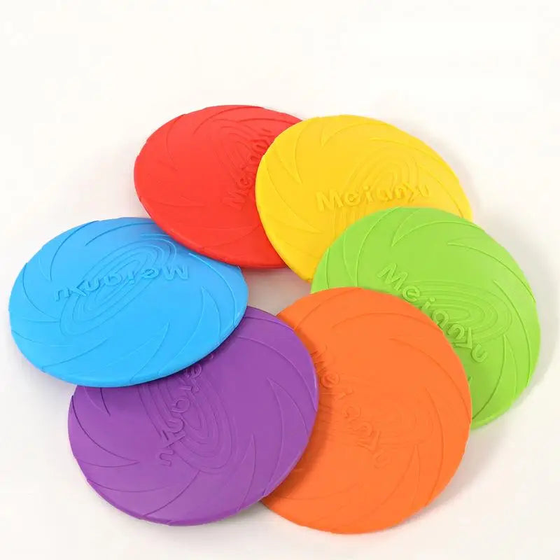 OUZEY Bite Resistant Flying Disc Dog Toy for Training - Smarsty