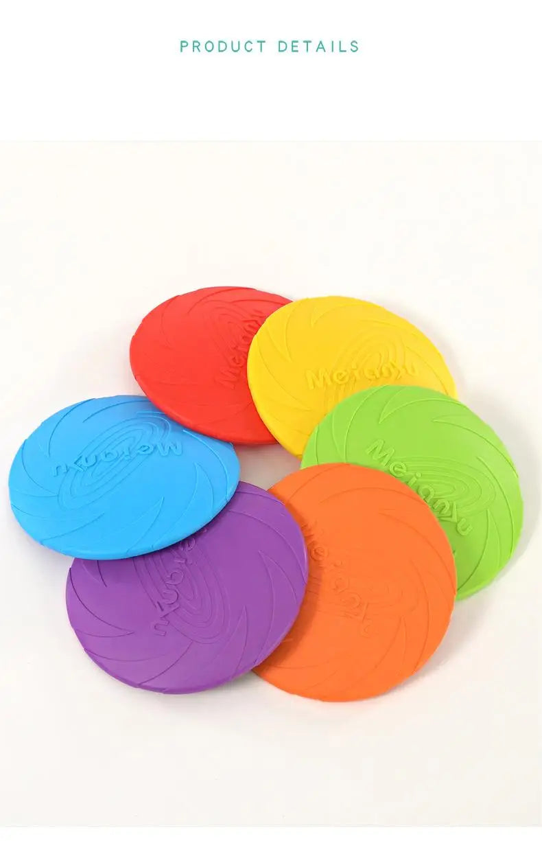 OUZEY Bite Resistant Flying Disc Dog Toy for Training - Smarsty