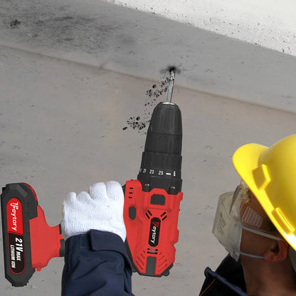 DayPlus 21V Cordless Power Drill with Fast Charging - Smarsty