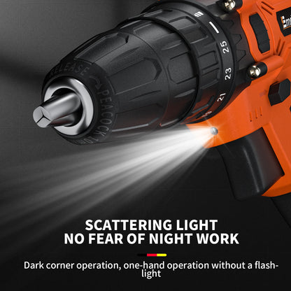 DayPlus 21V Cordless Power Drill with Fast Charging - Smarsty