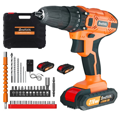 DayPlus 21V Cordless Power Drill with Fast Charging - Smarsty