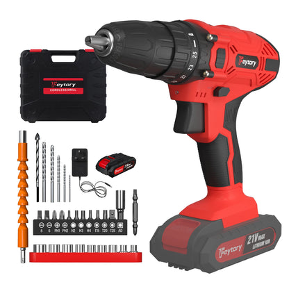 DayPlus 21V Cordless Power Drill with Fast Charging - Smarsty