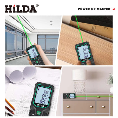 HILDA Laser Rangefinder Rechargeable Distance Measurement Tool - Smarsty