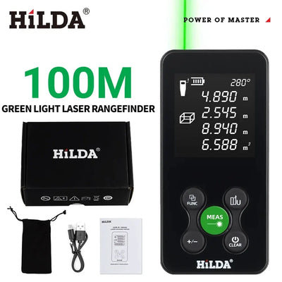 HILDA Laser Rangefinder Rechargeable Distance Measurement Tool - Smarsty