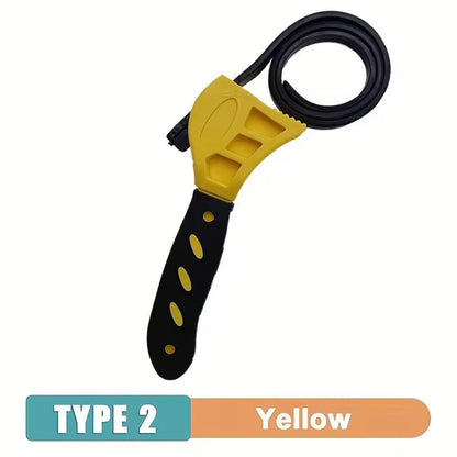 Adjustable 6 Inch Belt Wrench for Easy Oil Filter Removal - Smarsty