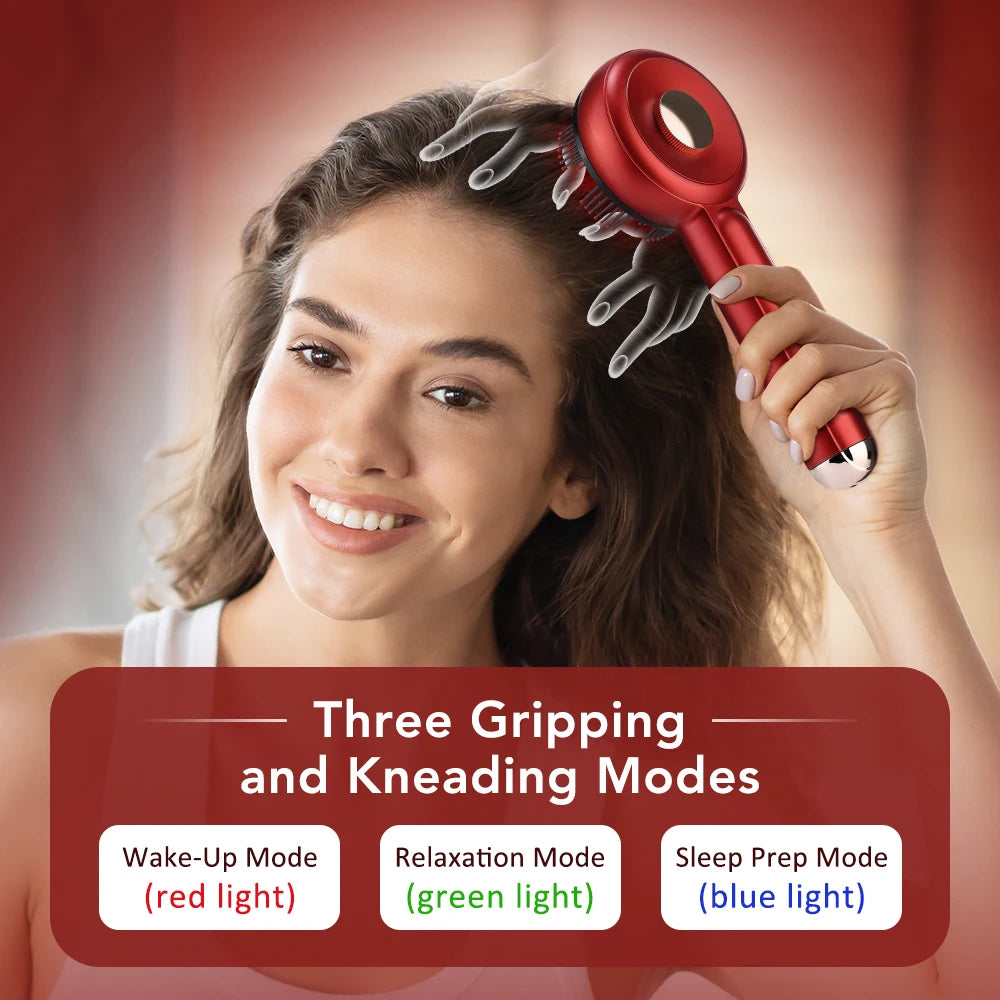 Electric Head Massager Comb for Hair Growth and Relaxation - Smarsty