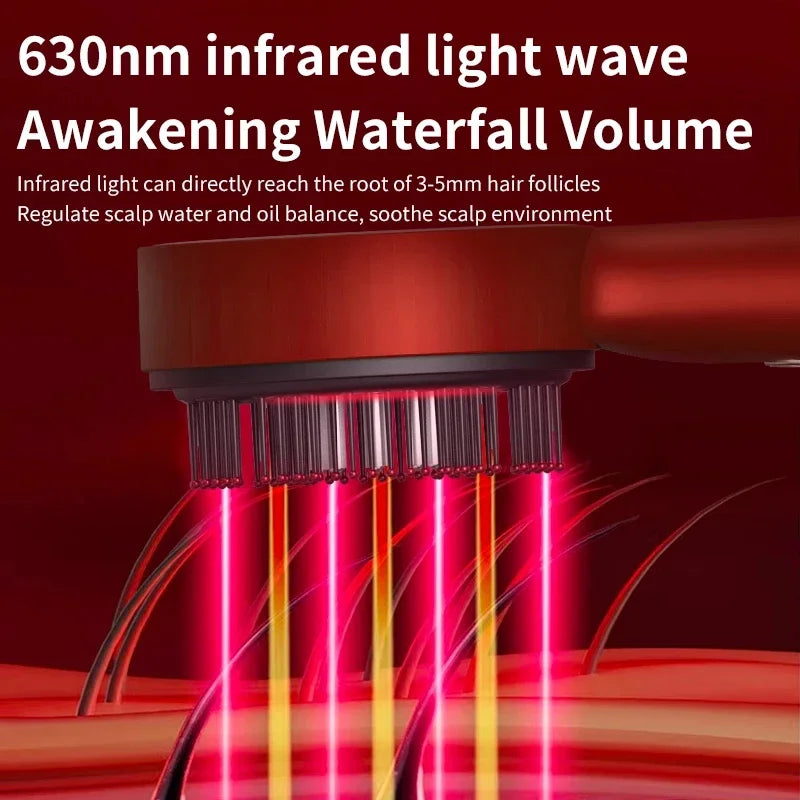 Electric Microcurrent Massage Comb for Hair Growth - Smarsty