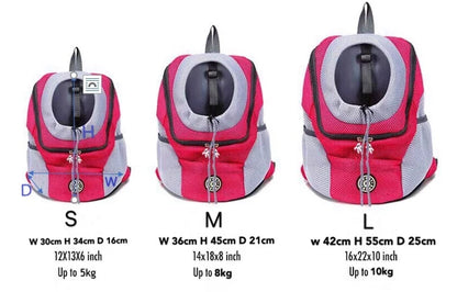 Portable Dog Carrier Backpack for Travel and Comfort - Smarsty
