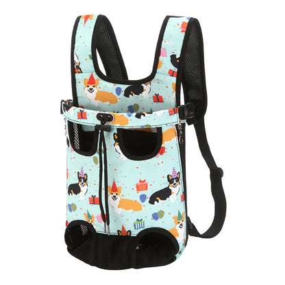 Camouflage Breathable Dog Backpack for Travel - Smarsty