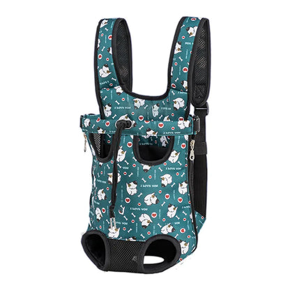 Camouflage Breathable Dog Backpack for Travel - Smarsty
