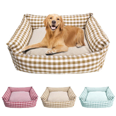 Bed For Dog Cats Puppy House Kennel For Indoor Dogs Small Medium Cat Pet Sofa Sleeping Bed Furniture Pet Supplies Accessories - Smarsty